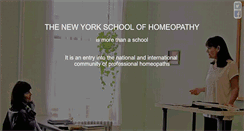 Desktop Screenshot of nyhomeopathy.com
